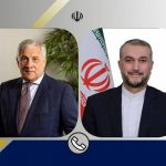 گفتگوی تلفنی وزرای امور خارجه جمهوری اسلامی ایران و ایتالیا