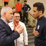 جلسه خصوصی وزیر ورزش با وحید امیری